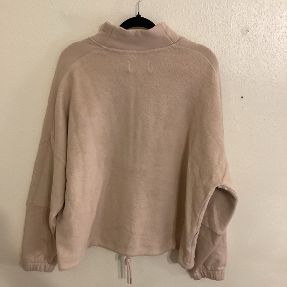 UGG NWT Women’s Elane Mixed Half Zip Kangaroo Pocket Pullover Size XL - Picture 4 of 12